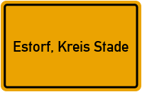 City Sign Estorf, Kreis Stade
