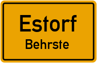 Straßen in Estorf Behrste