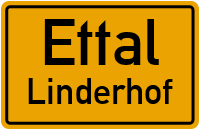 Straßen in Ettal Linderhof