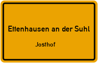 Straßen in Ettenhausen an der Suhl Josthof