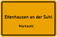 Straßen in Ettenhausen an der Suhl Marksuhl