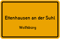 Straßen in Ettenhausen an der Suhl Wolfsburg