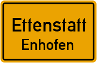 Straßen in Ettenstatt Enhofen