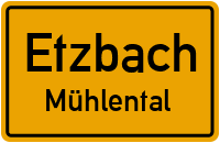 Bahnhofstraße in EtzbachMühlental