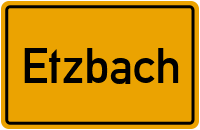 City Sign Etzbach