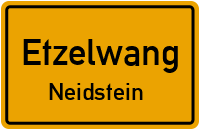 Straßenverzeichnis Etzelwang Neidstein