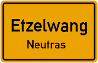 Straßenverzeichnis Etzelwang Neutras