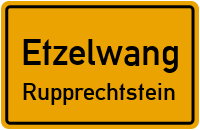 Straßenverzeichnis Etzelwang Rupprechtstein
