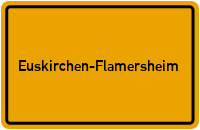 Ortsschild Euskirchen-Flamersheim