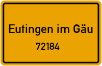 72184 Eutingen im Gäu