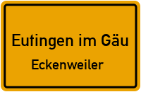 Spitzäcker in Eutingen im GäuEckenweiler