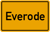 City Sign Everode