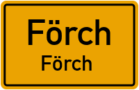 Favoritestraße in FörchFörch