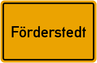 City Sign Förderstedt