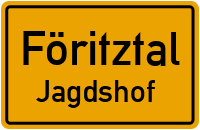 Hauptstraße in FöritztalJagdshof