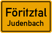 Siedlungsstraße in FöritztalJudenbach