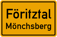 Mönchsberger Straße in FöritztalMönchsberg