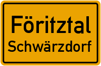 Eichitzer Straße in FöritztalSchwärzdorf