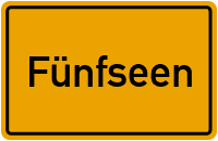 Petersdorfer Straße in Fünfseen