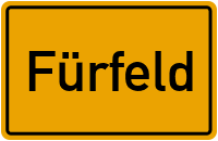 Ortsschild von Fürfeld in Rheinland-Pfalz
