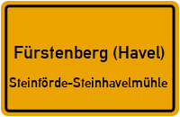 Steinhavelstr. in Fürstenberg (Havel)Steinförde-Steinhavelmühle