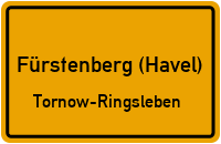 Seestraße in Fürstenberg (Havel)Tornow-Ringsleben