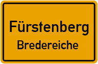 Burgstraße in FürstenbergBredereiche