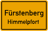 Kirchweg in FürstenbergHimmelpfort