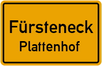 Straßen in Fürsteneck Plattenhof