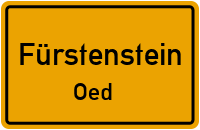 Straßenverzeichnis Fürstenstein Oed