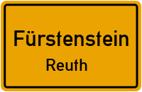 Straßenverzeichnis Fürstenstein Reuth
