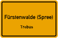 Beerfelder Straße in Fürstenwalde (Spree)Trebus