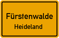 Ampferweg in 15517 Fürstenwalde (Heideland)