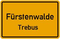 Trebuser Heuweg in FürstenwaldeTrebus