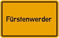 City Sign Fürstenwerder