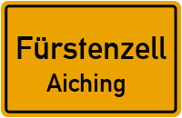 Straßenverzeichnis Fürstenzell Aiching