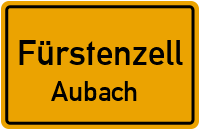 Straßenverzeichnis Fürstenzell Aubach