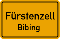 Straßenverzeichnis Fürstenzell Bibing
