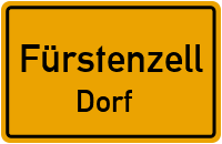 Straßenverzeichnis Fürstenzell Dorf