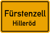 Straßenverzeichnis Fürstenzell Hilleröd