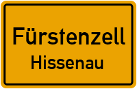 Straßenverzeichnis Fürstenzell Hissenau
