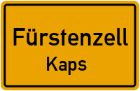 Straßenverzeichnis Fürstenzell Kaps
