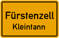 Straßenverzeichnis Fürstenzell Kleintann