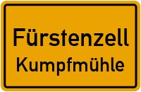Straßenverzeichnis Fürstenzell Kumpfmühle