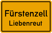 Straßenverzeichnis Fürstenzell Liebenreut