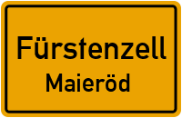 Straßenverzeichnis Fürstenzell Maieröd