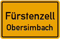 Obersimbach in 94081 Fürstenzell (Obersimbach)