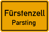 Straßenverzeichnis Fürstenzell Parsting