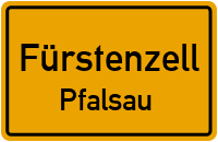 Straßenverzeichnis Fürstenzell Pfalsau