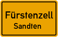Straßenverzeichnis Fürstenzell Sandten